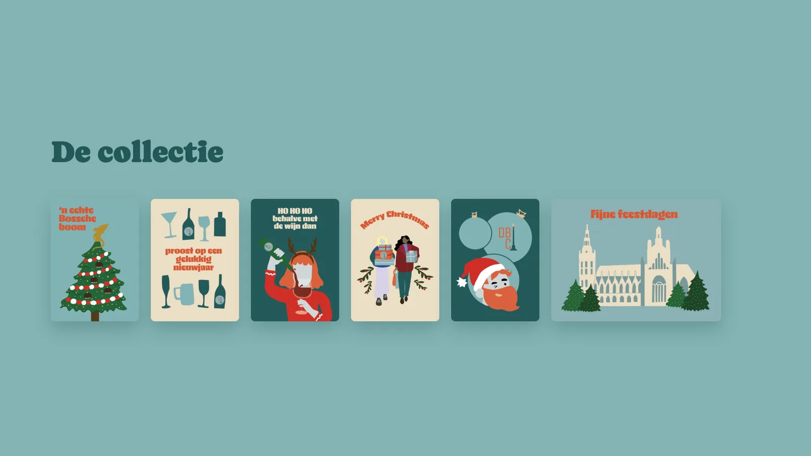 Kerstkaarten — De collectie