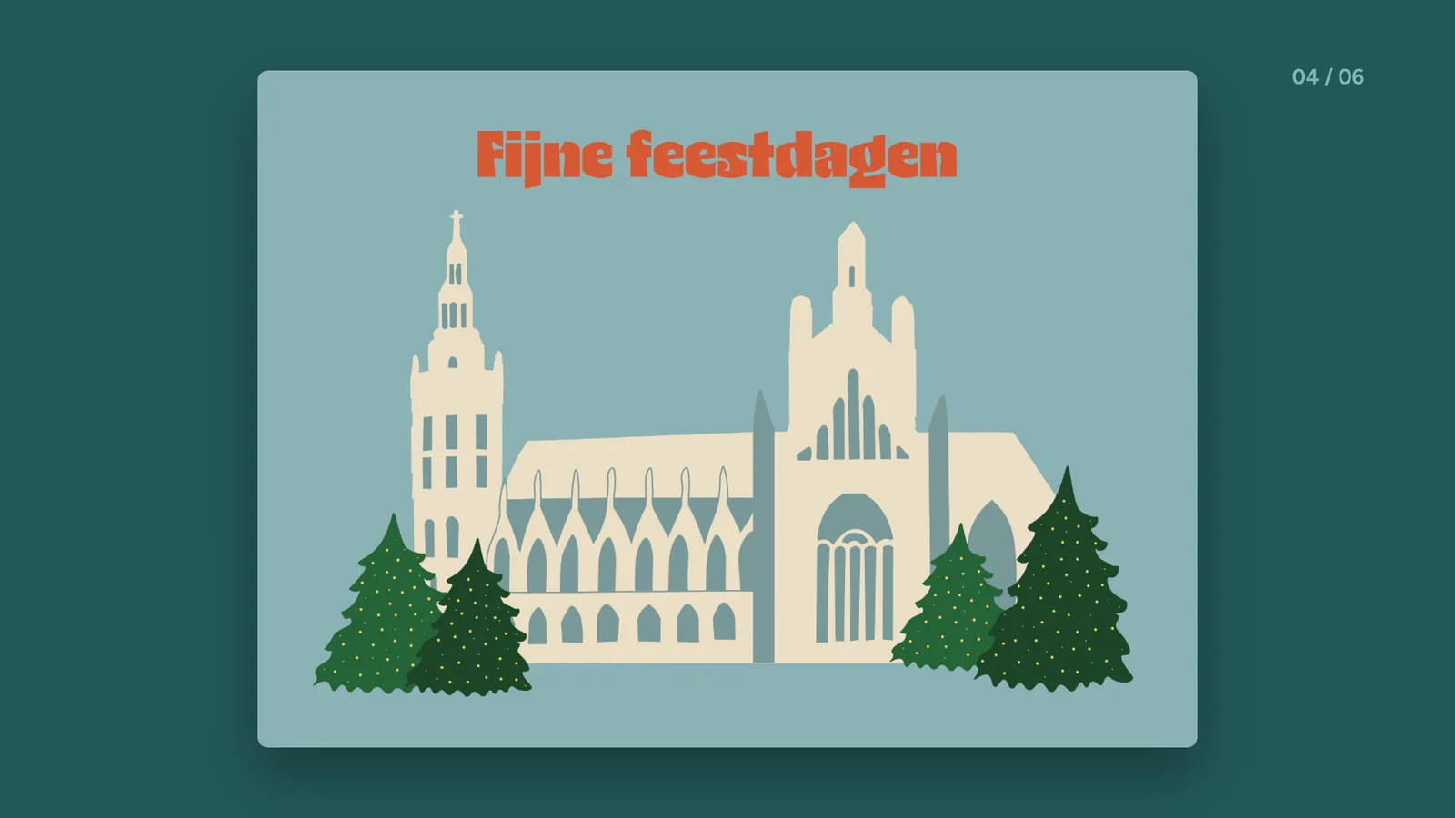 Kerstkaarten — Fijne feestdagen