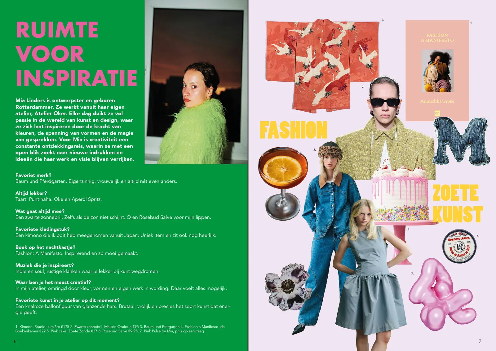 Art + Moda magazine — Ruimte voor inspiratie